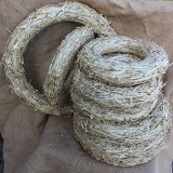 Strohkränze mit 6 er Wulst