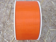 Organza Band Organdy 50 m x 5 cm Orange