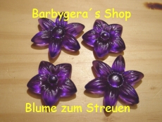 Streu Blumen Lila