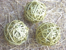 Willow Ball Apfel-Grün 8 cm