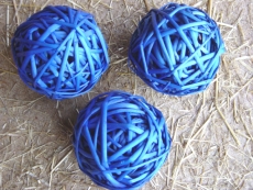 Willow Ball Blau 8 cm