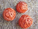 Willow Ball Orange 8 cm